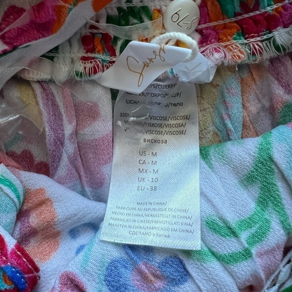 Sunshine 79 Bonita Floral Fringed MIDI Dress - Picture 6 of 8